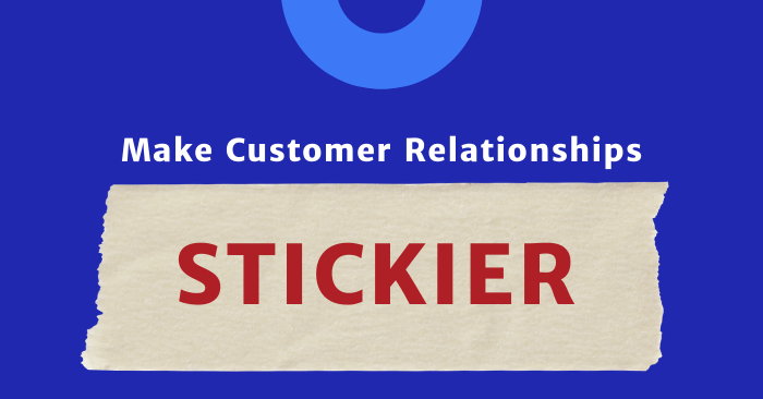 How to Make Customer Relationships Sticker